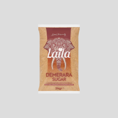 Laila Demerara Sugar - 2Kg of Natural Sweetness