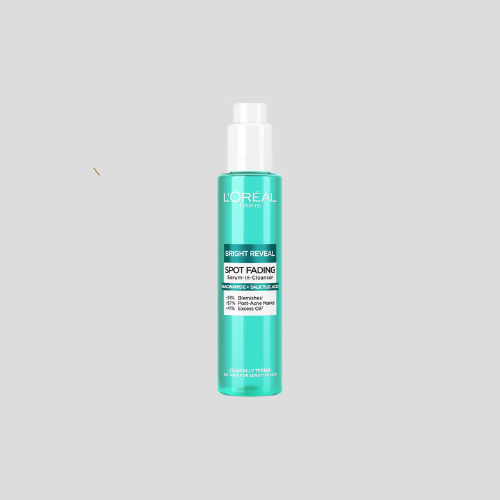 L'Oréal Paris Bright Reveal Niacinamide Dark Spot Advanced Cleanser – 150ml Deep Cleansing & Brightening