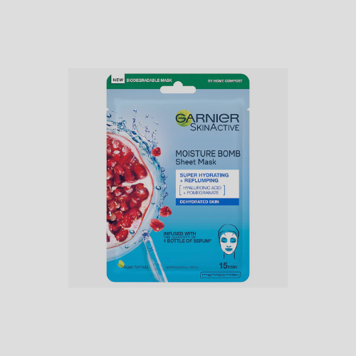 Garnier Moisture Bomb Hydrating Face Mask Pomegranate - Ultimate Skin Hydration