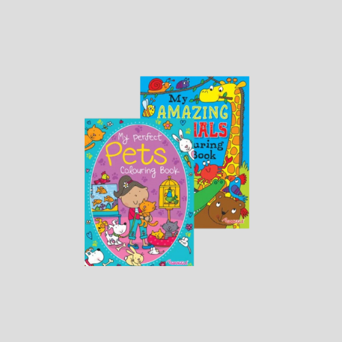 Amazing Animals & Pets Colouring Book – Fun and Creative Activity for All Ages