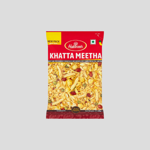 Haldiram's Khatta Meetha 200G - Sweet and Tangy Snack Delight