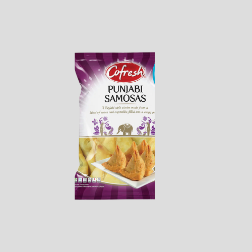 Cofresh Vegetarian Punjabi Samosas 10S 500G - Authentic and Delicious Snack