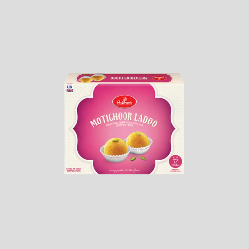 Haldiram's Motichoor Ladoo 300G - Delectable Sweet Treat for Holi