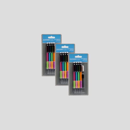 Precision Mechanical Pencils with Extra Lead - 3 Pack of 4