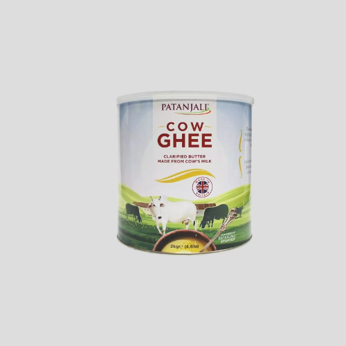 Patanjali Pure Cow Ghee 2 Ltr - Authentic Ayurvedic Ghee