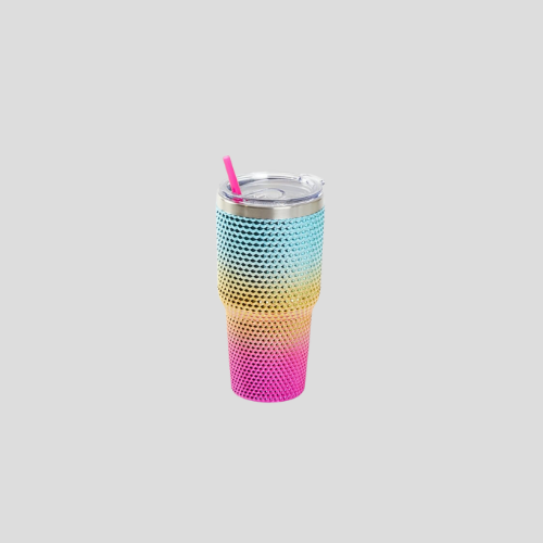 Chic Metallic Studded Tumbler - 500ml