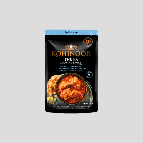 Kohinoor Lucknowi Adraki Bhuna Sauce - 375G of Tangy Ginger Delight