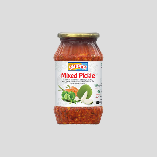 Ashoka Mixed Pickle - 500G of Tangy, Spicy Delight