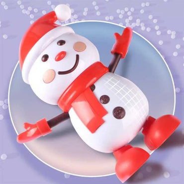 Electric Dancing Music Snowman Toy 360 Degree Rotating Electric Singing Dancing Snowman Robot Toy Educational Toys For Children