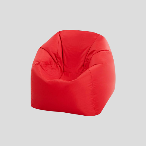 Small Red Bean Bag - Comfortable & Stylish Seating for Home - Only £20