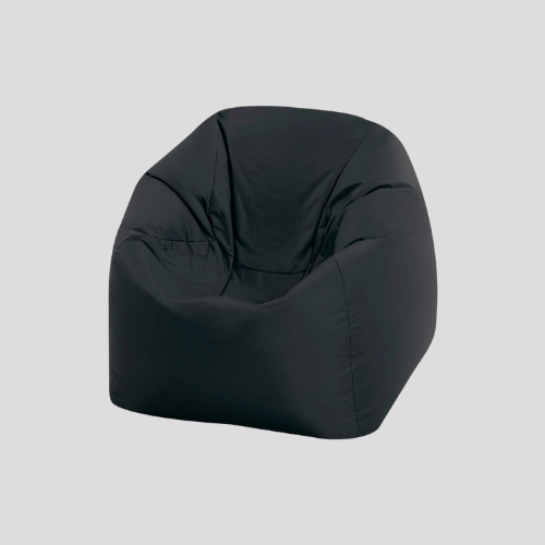 Small Black Bean Bag - Comfortable & Stylish Seating for Home - Only £20