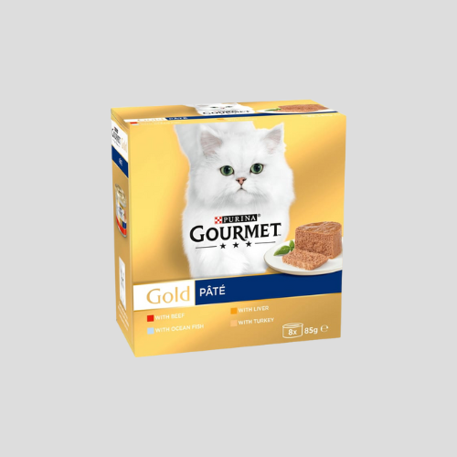 Gourmet Gold Pâté Recipes: Wet Cat Food Delight 8x85g