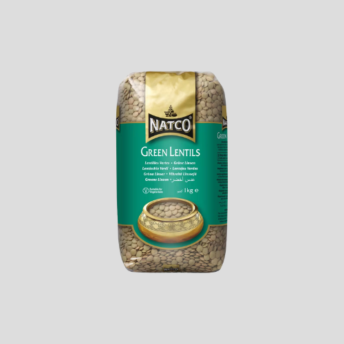 Natco Premium Green Lentils - 1Kg Bag