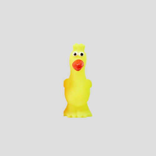 Squeaky Chicken Dog Toy